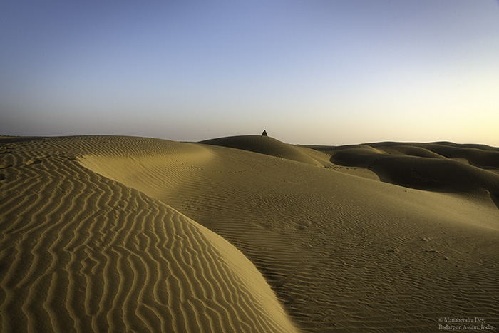 Minimalism photography at Jaisalmer