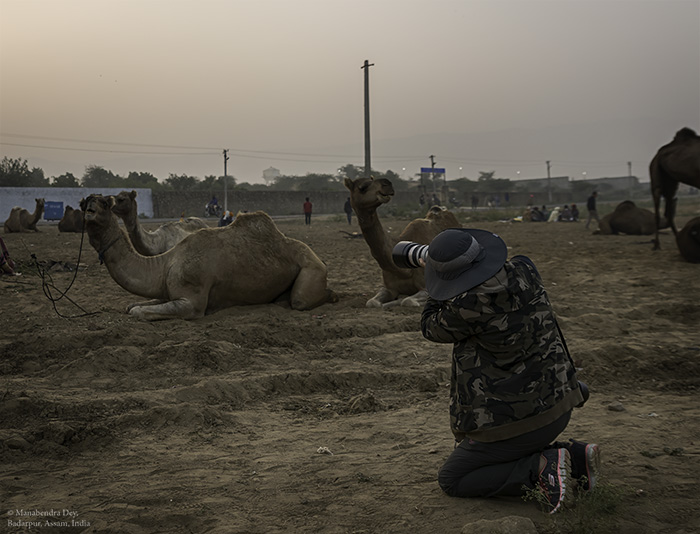 Photographer at Pushkar Rajasthan