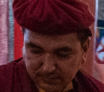 Exposure triangle, a high ISO photograph