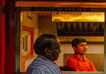 Exposure triangle, a high ISO photograph